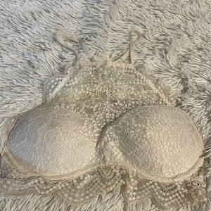 Victoria's Secret super sexy pullover lace racer back push up pigeonant bra